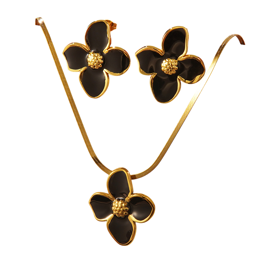Set Fleur Black