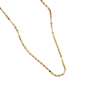 Collar Enlace Dorado