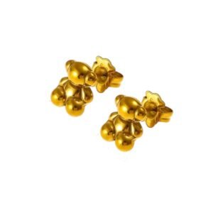 Aretes Golden Bear
